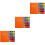 3Ensembles Agenda Orange Pour Planification Scolaire Et Travail 6