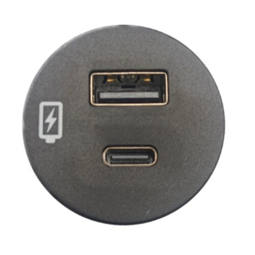 For  Mondeo  Taurus  Focus Type C USB Cigarette Fast Charging Port Without Backlight 2
