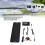 12V 10W Waterproof MPPT Solar Charge Controller with USB Black 5