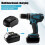 For  18V BL Series Battery Conversion for  20V 6PIN Lithium Battery Tool Converter Battery Adapter 6