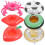 30Pcs Assorted Color Pool Float Drink Holders Inflatable Cup Holders 2