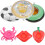 30Pcs Assorted Color Pool Float Drink Holders Inflatable Cup Holders 3