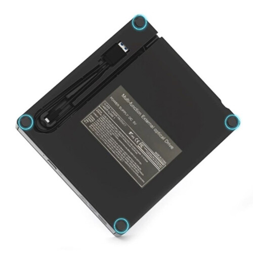 External Blu-Ray Drive Read/Write Compatible Blu-Ray Burner DVD Burner Blu-Ray Player 1