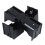 Plastic Single 26650 Battery Holder Case Storage Box 30Pcs Black 2