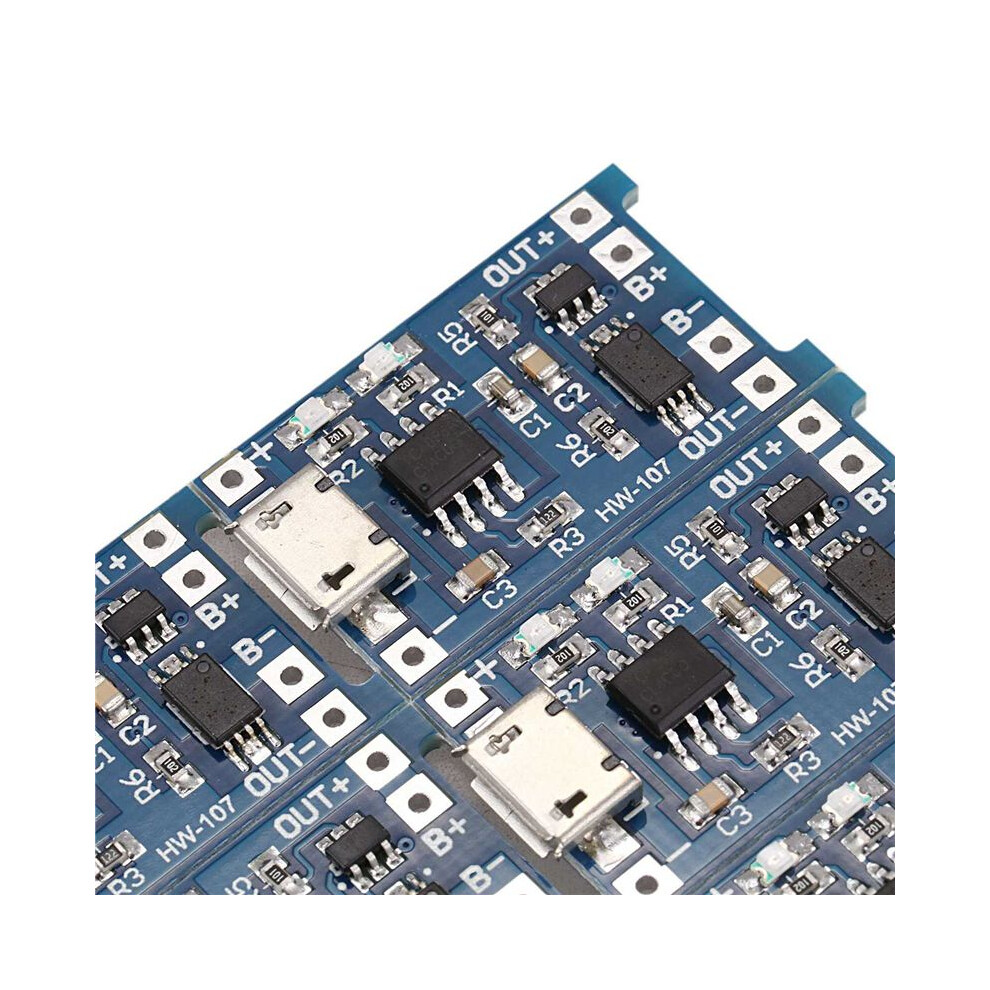 200Pcs 5V Usb 1A 18650 For Tp4056 Lithium Battery Charging Board With Protection Charger Module 6034264319176
