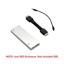 OCuSSD PCI-E 4.0 X4 64Gbps Oculink SSD Enclosure Adapter PCIe 4.0 X4 to NVME M.2 M Key SSD External Enclosure SSD Case