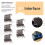 -Compatible Port Replacement Kit for PS4 Console Interface Socket Repair Accessory for Gaming System Maintenance 6