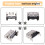 -Compatible Port Replacement Kit for PS4 Console Interface Socket Repair Accessory for Gaming System Maintenance 7