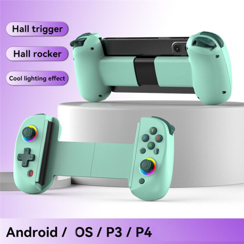 Telescopic D8 Gamepad Controller Joystick 6-Axis Gyro Vibration Wireles  5.2 for Android IOS PS4   B 1