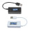 4-30V LCD USB Detector Voltmeter Ammeter Mobile Power Charger Capacity Tester Meter Voltage Current Meter B 6