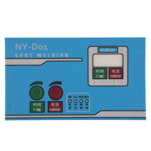 Spot Welding Machine 9V 40A Current Adjustable DIY Controller Panel  and Current Control Function 220V 2