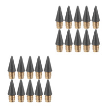 50Pièces Rechargeables Crayon Pratique Noire Taille-Crayon