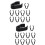20Pièces Clips Câbles Micro En Plastique Noir Durable Pour Maison 10
