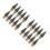 50Pièces Rechargeables Crayon Pratique Noire Taille-Crayon 7