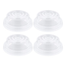 8Pcs Lightweight Electric Silicone Breast Pump Transparent for Women