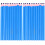 120Pièces Crayons De Cire Bleus Marqueurs Pour Dessin Textile 2