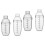 2Sets Transparent Milk Tea Shaker Set with Scale for Bar Use 4