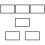 6Pcs Portable Projector Screens Foldable Indoor Outdoor 10
