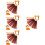 4Sets Hoofdband Met Oren En Polyester Voor Feest 7