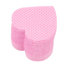 500 pezzi salviette per unghie senza lanugine rosa 5x5 cm dischetti di cotone