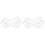 2Pièces Règle Couture Transparent Motifs Doubles Précis 1