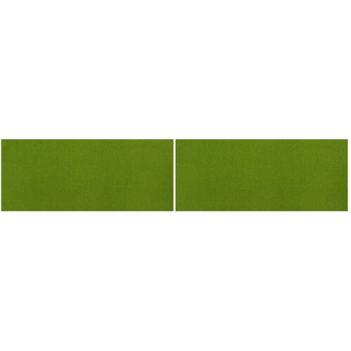 2Pièces Tapis Gazon Artificiel Vert Pour Décoration Bureau DIY 2