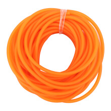 10M Latex-Schlauch für Steinschleudern & Angeln, 2 mm Innendurchmesser, Orange
