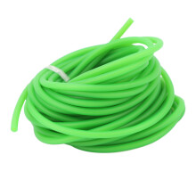 Elastic Latex Slingshot Catapult Tube 10m Fluorescent Green