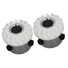2Pcs Vertical Top Shaft Gear for Households, 2.3x2.2cm Replacement Accessories