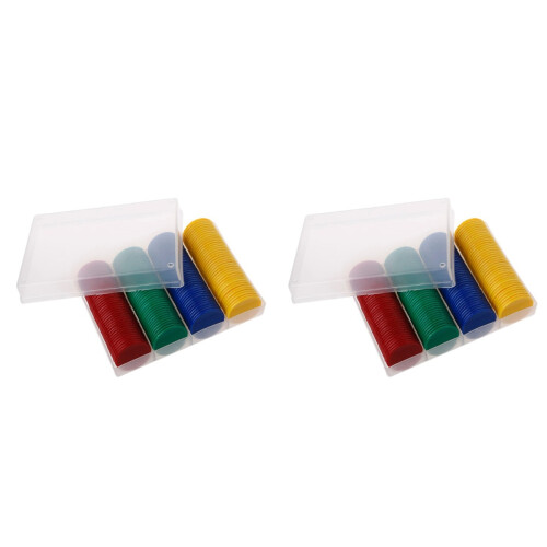 320Pièces Disques Ronds Multicolores Pour Compter Et Jeux De