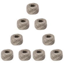 9Pièces Ficelle Corde Kaki Résistante Pour Jardinage, DIY Arts