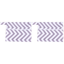 2Pièces Petite Couches Zippée Motif Rayé