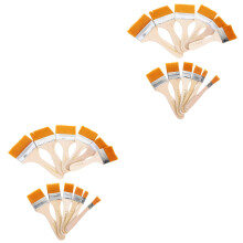 2Sets Flatschilders Pakket Nylon Haar Voor En Wand