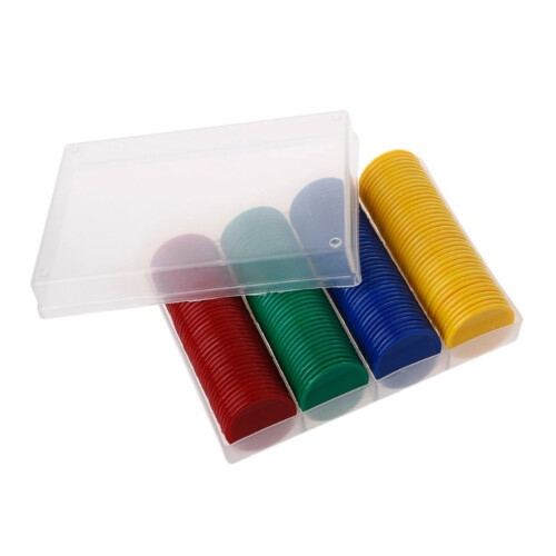 320Pièces Disques Ronds Multicolores Pour Compter Et Jeux De 1