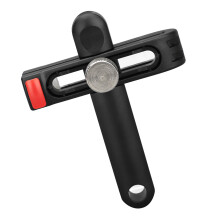 Lederband- und Gürtel-Schneidwerkzeug mit 3 Metallschneidklingen, 1–5,5 mm Dicke, 52 mm