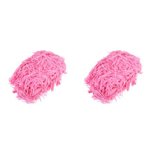 2Paquets Papier Rose Déchiqueté, Coussin Cadeau Pour Festif