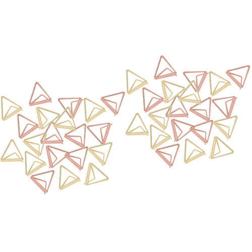 80Pièces Porte-Numéros Table Métal Clips Colorés 2