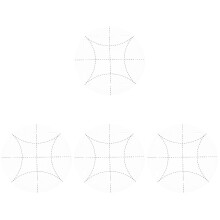 4Pièces Règles De Quilting En Pour Travaux DIY