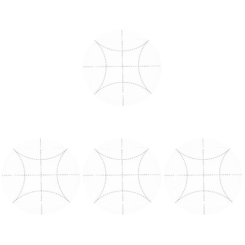 4Pièces Règles De Quilting En Pour Travaux DIY