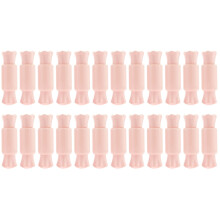 24Pcs Portable Pink Lip Tube Makeup Accessories DIY Lip Gloss Storage