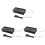 3Sets Mini Non-Stick Grill Pan with Foldable Handle Black Cheese Oven 1