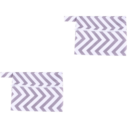 2Pièces Petite Couches Zippée Motif Rayé 2