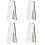 4Pièces Étui -Anches Oboe En ABS Accessoire De Musicien 4