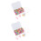 2Pièces Ensemble De Perles Acryliques DIY Multicolores Pour Filles 5