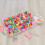 2Pièces Ensemble De Perles Acryliques DIY Multicolores Pour Filles 8