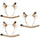3Ensembles Décorations Oreilles Et Queue Girafe Prop Cosplay Durable 7