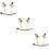 3Ensembles Décorations Oreilles Et Queue Girafe Prop Cosplay Durable 9