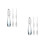 2Ensembles Outils Crabes Zinc Antidérapants Multicolores 2