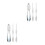 2Ensembles Outils Crabes Zinc Antidérapants Multicolores 3