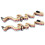 4Pcs Assorted Color Ukulele Strap Durable Small Guitar Shoulder Sling 2